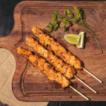 جوجه‌کباب زعفرانی